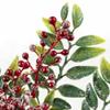 Factory Direct Craft Group of 4 Artificial Snowy Berry Christmas Stems for Holiday Decorating and Winter Floral Displays view 3