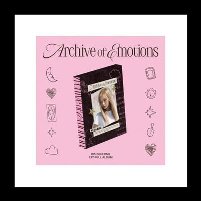 Lovelyz Ryu Sujeong Archive of Emotoins 1st Solo Album CD+Booklet+Folding poster on pack+Sticker+Photocard+Tracking Sealed Su Jeong (SET(PhotoBook+Digipack))