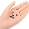 100pcs Adabele Austrian 8mm Faceted Round Heishi Rondelle Crystal Beads Purple Velvet Compatible with Swarovski Crystals Preciosa 5055 SSV-827 view 3