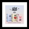 Kep1er LOVESTRUCK! 4th Mini Album CD+Folded poster on pack+Photobook+Postcard+Tattoo sticker+Hidden message card+Photocard+Tracking Sealed (SET(EYE CONTACT+LOVE STRIKE+FIRST BLUSH)) view 1