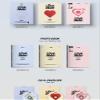 Kep1er LOVESTRUCK! 4th Mini Album CD+Folded poster on pack+Photobook+Postcard+Tattoo sticker+Hidden message card+Photocard+Tracking Sealed (SET(EYE CONTACT+LOVE STRIKE+FIRST BLUSH)) view 3