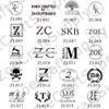 Custom Logo Signature Stamp for Leather,Beginners Leather Stamping and Carving,Leather Branding Tool view 2