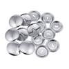 10PCS Metal Self Cover Buttons Round Fabric Cloth Buttons Handmade Fabric Cover Button Craft DIY Accessories,Diameter 22mm view 1