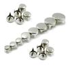 100PCS 4 Claw Flat Spike Rivets Studs Spots Nailhead Punk Rock DIY Leather Craft,Silver,7mm view 1