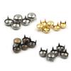 100PCS 4 Claw Round Dome Rivets Spike Studs Spots Nailhead Punk Rock DIY Leather Craft,Silver,12mm view 4