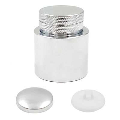 100 Sets Fabric Covered Button+1PCS Mold Press Die for Round Bread Shape Button Fabric Accessories DIY,with Plastic Back,24L 1.4cm
