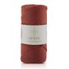 Sensy Premium 1.5mm 164 Yards Polyester Rope 100% Polypropylene Cord Macrame Cord 1.5mm Crochet Bag Cord Macrame Rope Crochet Thread Gift for Knitter (Brick) view 1