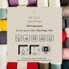 Sensy Premium 1.5mm 164 Yards Polyester Rope 100% Polypropylene Cord Macrame Cord 1.5mm Crochet Bag Cord Macrame Rope Crochet Thread Gift for Knitter (Brick) view 4