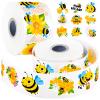 1200Pcs Bee Stickers for Kids, 1.5 inch Bee Theme Stickers, Cute Honey Sticks and Sunflower for Birthday, Baby Shower, Teacher Reward, Bicycles(16 Styles) view 1