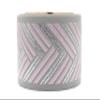 3.8 Yard Spool 2.67 inches Grey Pink Geometric Embroidered Drapery Trim Jacquard Ribbon for Your Drapes Curtains Drapery Banding Trim Tape V3 180 view 3