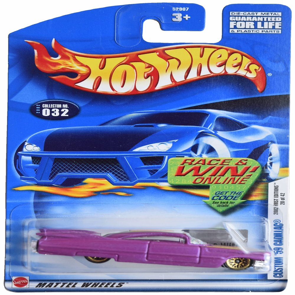 Hot Wheels Custom '59 Cadillac, First Editions 2002 20/42