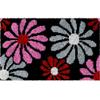 Yglnden Latch Hook Kit Rug DIY Throw Cover Crochet Needlework Printed Canvas Decor for (Flower B:80x50cm/32 X20) view 1