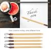 AYNEFY Comic Dip Pen Set, 5Pcs Wooden Handle Calligraphy Dip Pen Set with 5 Nibs Artist Cartoon Pen Set Cartoon Painting Tool Manga Dip Pen Signature Pen (Bamboo Tip Set) view 2