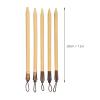 AYNEFY Comic Dip Pen Set, 5Pcs Wooden Handle Calligraphy Dip Pen Set with 5 Nibs Artist Cartoon Pen Set Cartoon Painting Tool Manga Dip Pen Signature Pen (Bamboo Tip Set) view 4