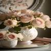 Light Pink Roses Diamond Painting Kits Flowers Diamond Painting Full Round Diamond Crystal Art Kits for Adult Beginners, for Wall Decor & Living Room Decor Gifts18 X 25 Inch view 1