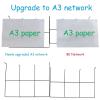 Art Drying Rack For Classroom - Sided Wire Drying Shelf, Flexible Shelves Mobile Cart Art Drying Rack, For Painting Craft Artwork Canvas Storage, Stackable Metal Stainless Steel Art Rack ( Size : 25-l view 4