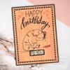 Creative Expressions Designer Boutique Musical Birthday 6 in x 8 in Stamp Set view 3