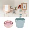 2Pcs Painting Brush Washing Bucket Mini Foldable Silicone Watercolor Acrylic Oil Painting Silicone Washing Bucket Brush Holder Cleaner Painting Water Cup for Watercolor Acrylic view 3