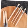 ibasenice 2 Sets 6pcs 6-Piece Art Pen Set Oil Painting Brush for Beginners Artists Log Painting Wooden Lubricious Boys and Girls view 4