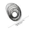SHOWERORO 2 Packs Tape Recorder Belt Cassette Tape Repair Belt Recorder Repair Cassette Maintenance Turntable Replacement Square Audio Rubber view 2