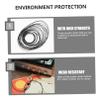 SHOWERORO 2 Packs Tape Recorder Belt Cassette Tape Repair Belt Recorder Repair Cassette Maintenance Turntable Replacement Square Audio Rubber view 4