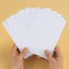 100 Pack Thick Paper Cardstock Blank Heavy Cards Stock for Invitations, Greeting Cards Making, Postcards, Photos, 250GSM Thick Paper (White, 5x7 inches) view 3