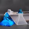 Voyyphixa 3 PCS Pyramid Molds for Resin, Silicone Casting Molds for Resin Pyramid Epoxy Resin Molds for DIY Orgonite Jewelry Paperweight Home Table Decoration (3 pcs) view 3
