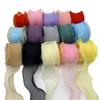 50 Mm Wave Edge Organza Ribbon Bow Lace Ribbons for Hair Ornament Gift Wrapping Sewing Clothing Decoration view 2