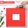 Artfeel Photo Album Self Adhesive Scrapbook Album for 3x5 4x6 5x7 8x10 Pictures,40 Pages Linen Cover with Display Window DIY Photo Book,Ideal Gifts for Family Travel Wedding Baby view 2
