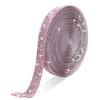 JODEILIY Self Adhesive Pink Crystal Rhinestone Ribbon Strips,6 Rows of 6 Yards Diamond Ribbon Bling Rhinestone Sticker with 2 mm Rhinestone for Crafts,Wedding,Christmas Party(Pink) view 1