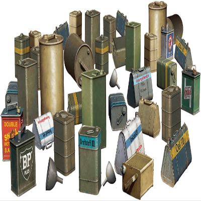 Oil & Petrol Cans, 1930s-40s
