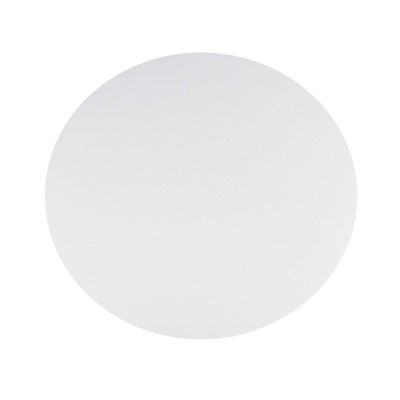 Ciieeo 1pc Round Canvas Board for Oil Paint Artist Canvas Panel for Acrylics and Tempera for Painting White