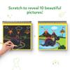 Skillmatics Scratch Art Book for Kids - Dinosaurs, Craft Kits & Supplies, 30+ Scratch Stickers, Travel Toys, DIY Kit, Gifts for Boys & Girls Ages 3, 4, 5, 6, 7, 8 view 4