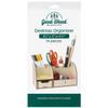 LEISURE ARTS Good Wood Slotted Desktop Organizer view 1