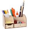 LEISURE ARTS Good Wood Slotted Desktop Organizer view 2