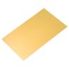 HARFINGTON Sublimation Metal Blank Photo 6x8 Inch 0.45mm Thickness Waterproof Never Fade Aluminum Metal Business Cards Customize for Heat Transfer Printing Engraving, Wire Drawing Golden view 3