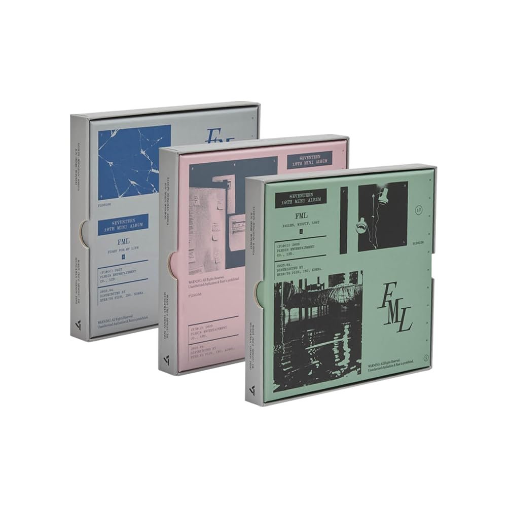 SEVENTEEN - 10th Mini Album [FML] (A+B+C ver. SET)