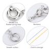 ADMITRY 925 Sterling Silver Necklace Extender, 3 Pcs 14k Gold Plated Durable Chain Extenders, Necklace Bracelet Anklet Jewelry Extension for Women (1 2 3 Inch) view 3