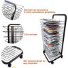 Art Drying Rack - Mobile Paint Drying Rack, Painting Drying Rack With Wheels, Art Organizer For Kids, Stackable Metal Stainless Steel Art Rack, With Removable Shelves ( Size : 25-layer/44x42x90cm ) view 4