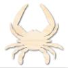 Unfinished Wood Chesapeake Blue Crab Silhouette Animal Craft up to 46" DIY 12" / 1/8" view 1