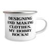 Cute Designing and Making Clothes Gifts, Designing and Making.!, Birthday 12oz Camper Mug For Designing and Making Clothes, Hobby supplies, Hobby equipment, Hobby tools, Hobby kits, Gift ideas for view 2