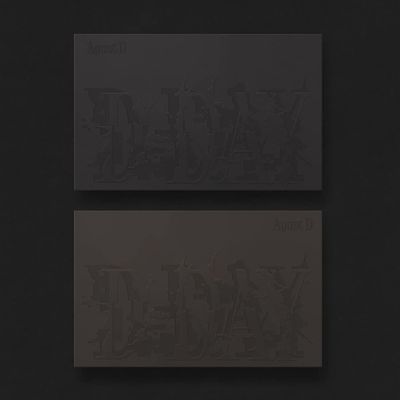 BTS SUGA Agust D D-DAY 1st Album Contents+Photobook+Poster on pack+Photocard+Tracking Sealed (VERSION.02)