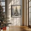 Canvas Floater Frame for 11.25" Deep Stretched Canvas, Floating Wall Art Frame Kit for Gallery-Wrapped Paintings Decor for Bedroom Living Room, Easy Assembly & Made in USA 12x20inch, Black view 3