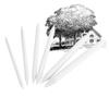 Blending Stump Set,6Pcs Double Head Sketch White Pastel Charcoal Stumps Sketch Blending Stump Drawing Art Blending Shading Pencil for Student Artist view 1