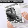 Blending Stump Set,6Pcs Double Head Sketch White Pastel Charcoal Stumps Sketch Blending Stump Drawing Art Blending Shading Pencil for Student Artist view 4