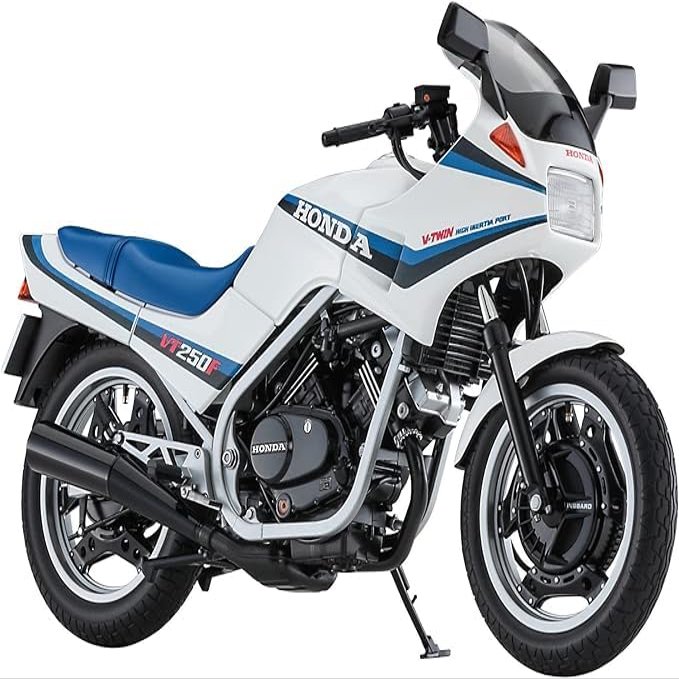Hasegawa BK14 1/12 Honda VT250F 1984 Model Kit, Multi-Colour