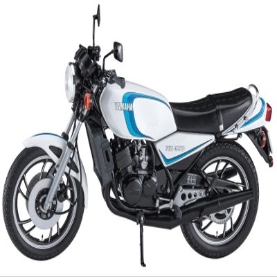 Hasegawa BK15 1/12 Yamaha RZ350, 1981 Model Kit, Multi-Colour