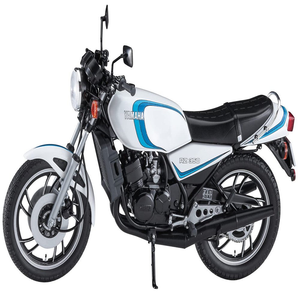 Hasegawa BK15 1/12 Yamaha RZ350, 1981 Model Kit, Multi-Colour
