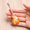 4 Pcs Miniature Guitar Miniature Bass Model 1:12 Mini Musical Instrument for Mini Music Room Home Decoration view 2