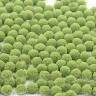 1000 Pieces 1 Inch Craft Pom Poms, Christmas Fuzzy Pompom Puff Balls, Small Pom Pom Balls for DIY Arts, Crafts Projects, Christmas Home Decorations (C38-Olive Green)